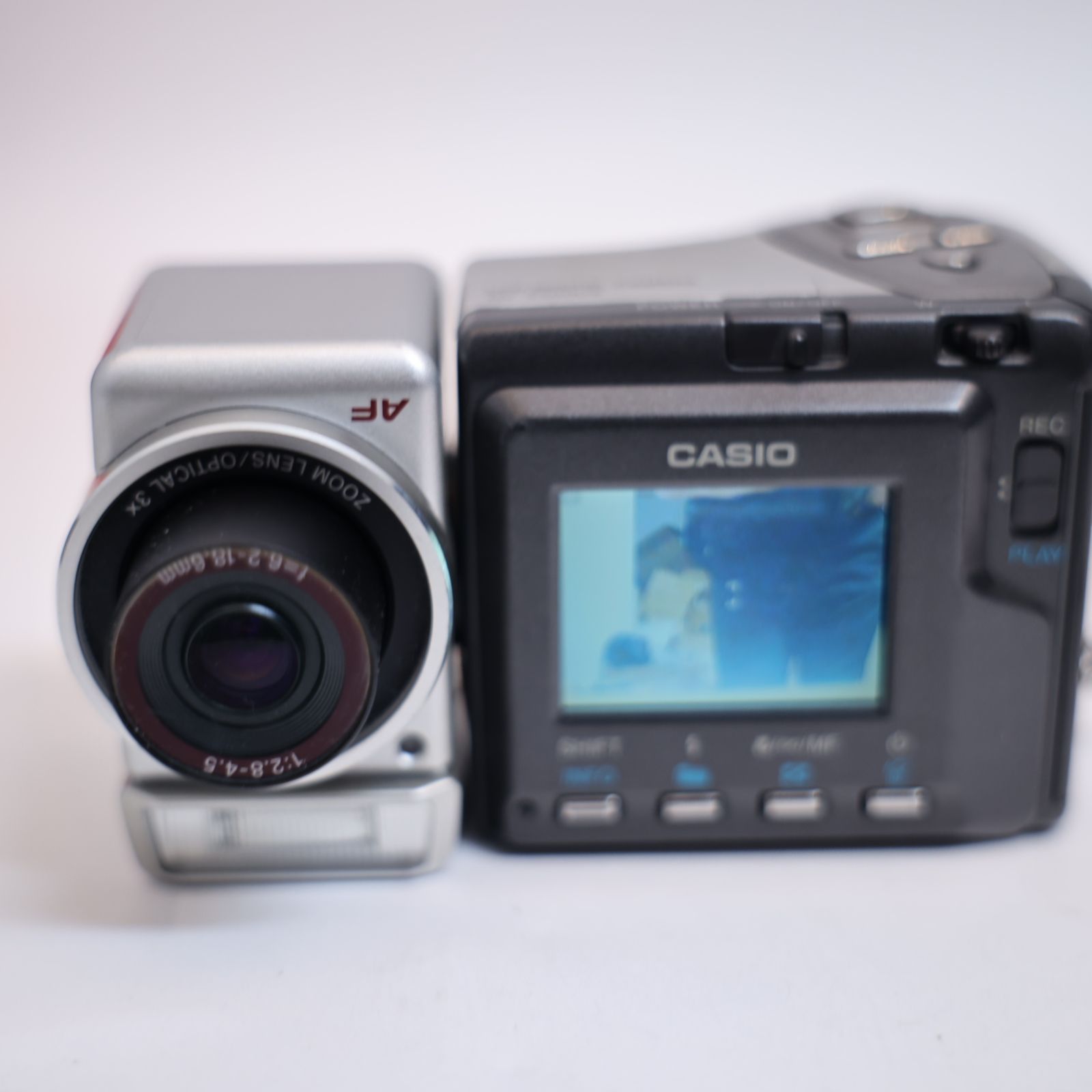 スマホ転送可 デジタルカメラCASIO QV 2300 UX メモリーカード等付