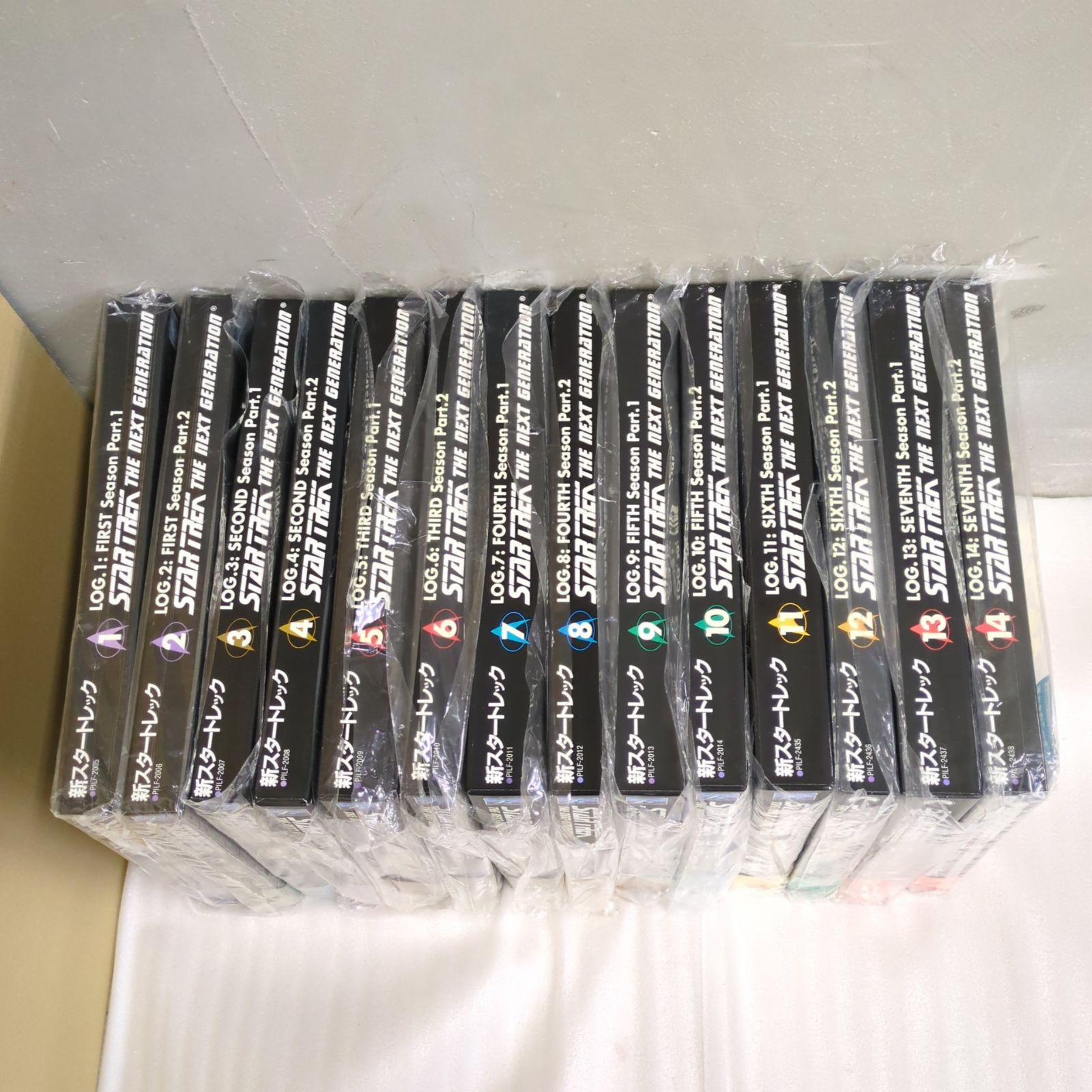 【全巻セット】新スタートレック 全14BOX レーザーディスク LD D43248】LD-BOXセット売り STAR TREK 新スタートレック ネクスト