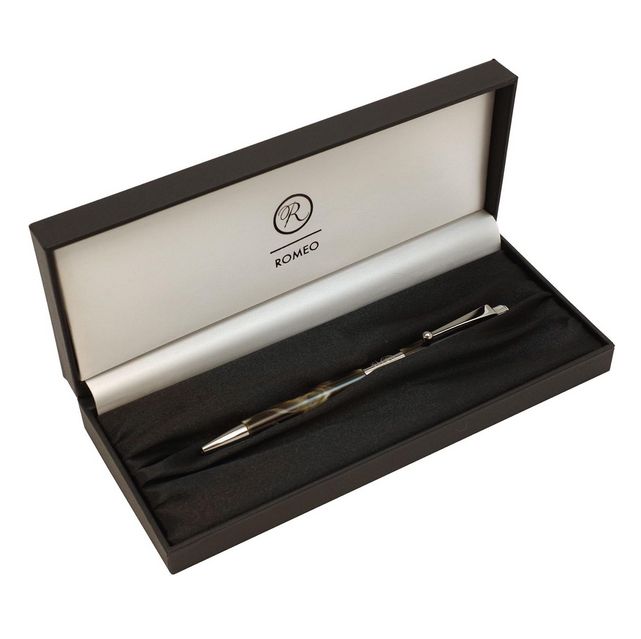 ROMEO No. 3 イタリアグレー ボールペン Amazon | ロメオ 伊東屋 ROMEO No．3ボールペン 太軸 イタリアン