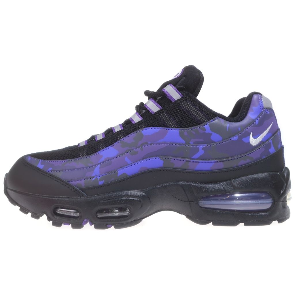 NIKE (ナイキ) AIR MAX 95 Court Purple Camo エアマックス コートパープルカモ ローカットスニーカー ブラック US10/28.0cm HQ1973-500