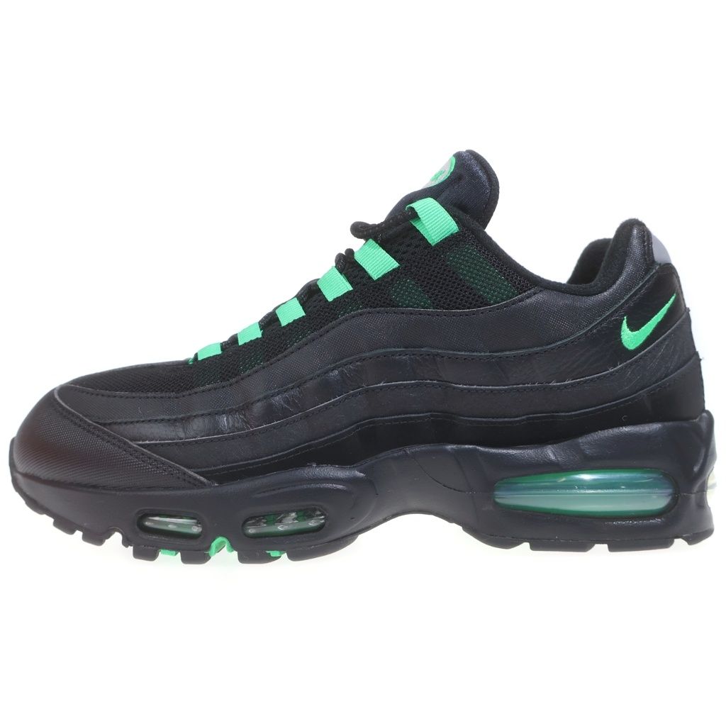 NIKE (ナイキ) AIR MAX 95 OG Big Bubble Green Shock ビッグバブル ローカットスニーカー ブラック/グリーン US10/28.0cm 14,500円