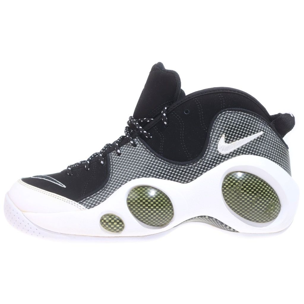 NIKE (ナイキ) 【観賞用 2015年製】AIR ZOOM FLIGHT 95 BLACK METALLIC エアズームフライト メタリック ハイカットスニーカー ブラック US8.5/26.5cm 806404-001