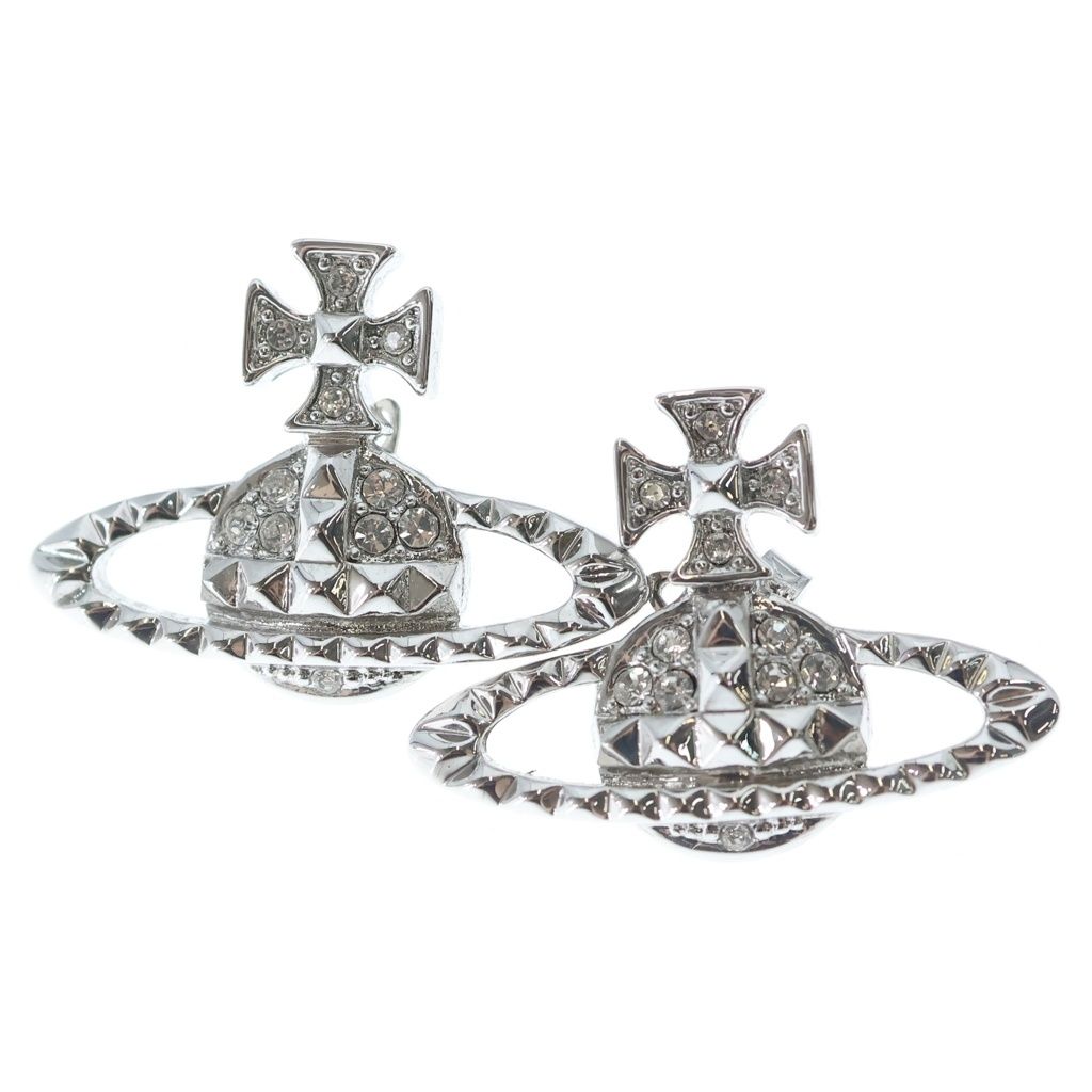 Vivienne Westwood (ヴィヴィアンウエストウッド) オーブモ チーフ ピアス 2個セット シルバー