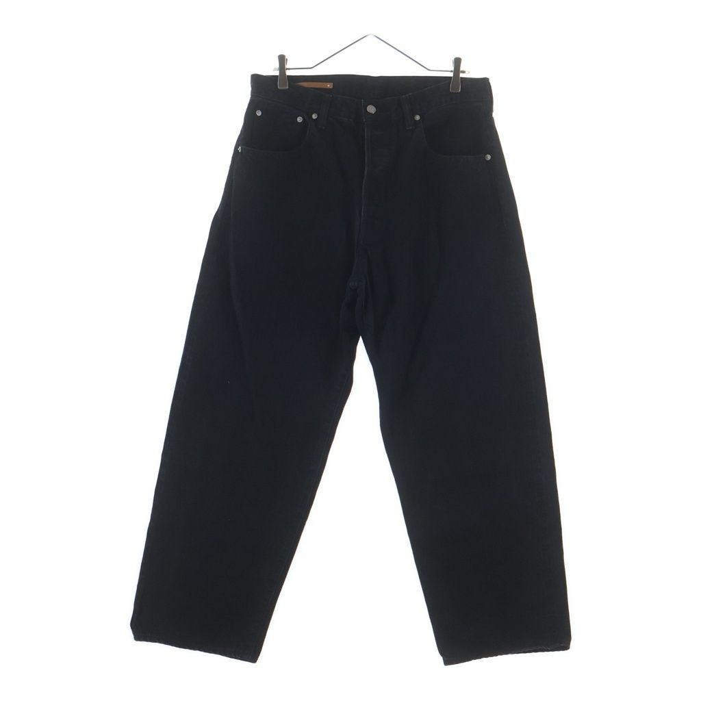 SCYE BASICS (サイベーシックス) Selvage Black Denim Baggy Jeans セルビッチデニム バギージーンズ ブラック