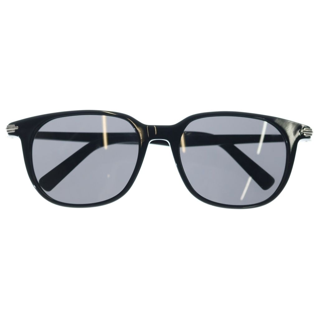 Christian Dior (クリスチャンディオール) DIORBLACKSUIT R3I ディオールブラックスーツ ウェリントン型 ロゴメタルパーツフレーム サングラス メガネ ブラック