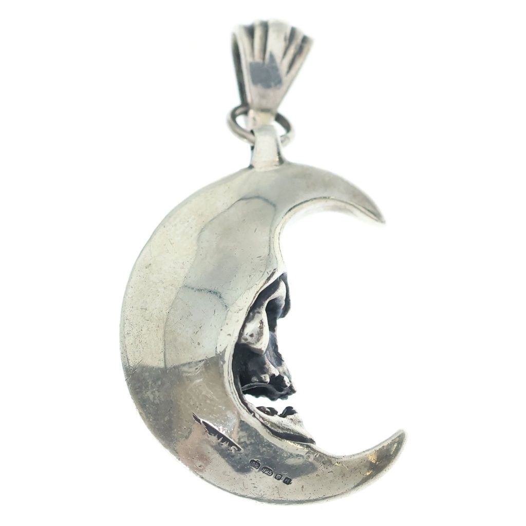 CRAZY PIG スカル イン ザ ムーン ペンダントトップ CRAZY PIG (クレイジーピッグ) Skull in The Moon スカルインザムーン