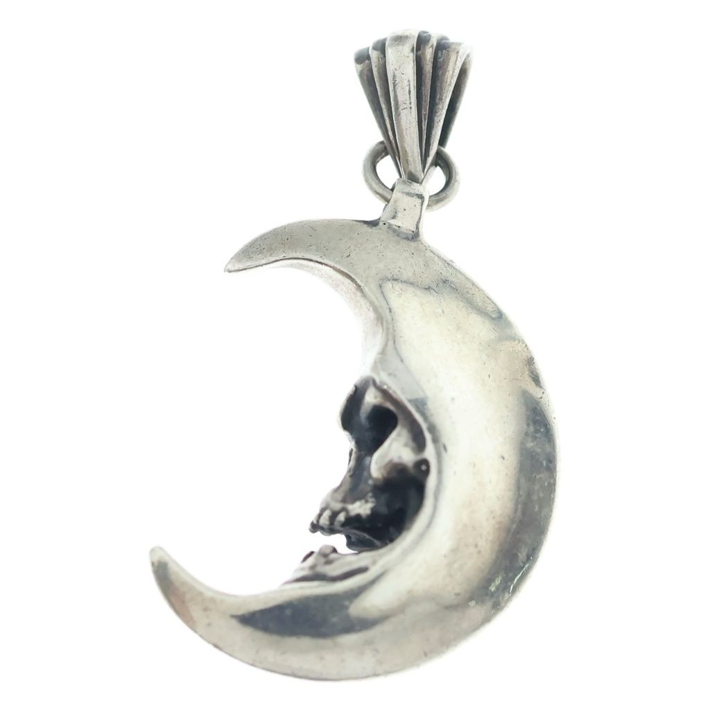 CRAZY PIG スカル イン ザ ムーン ペンダントトップ CRAZY PIG (クレイジーピッグ) Skull in The Moon スカルインザムーン