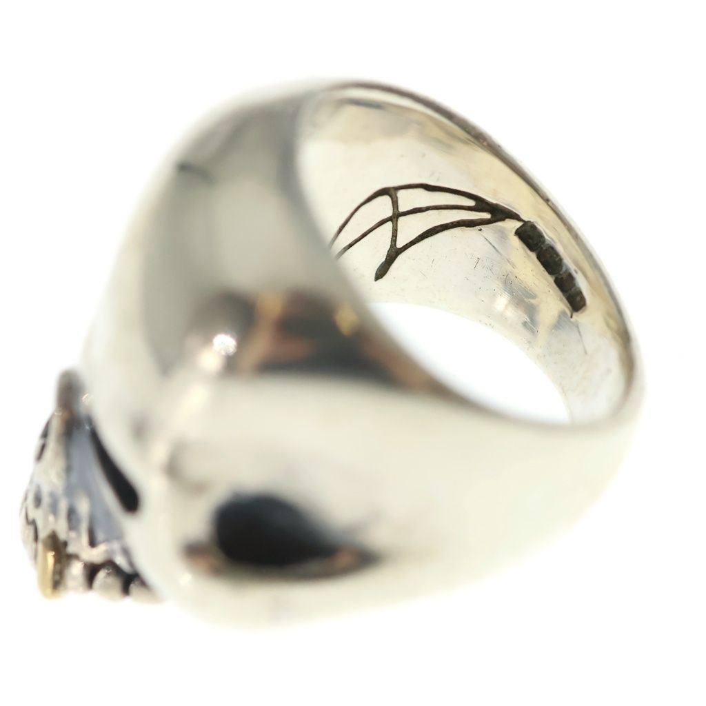 CRAZY PIG (クレイジーピッグ) LARGE EVIL SKULL RING ラージ スカル