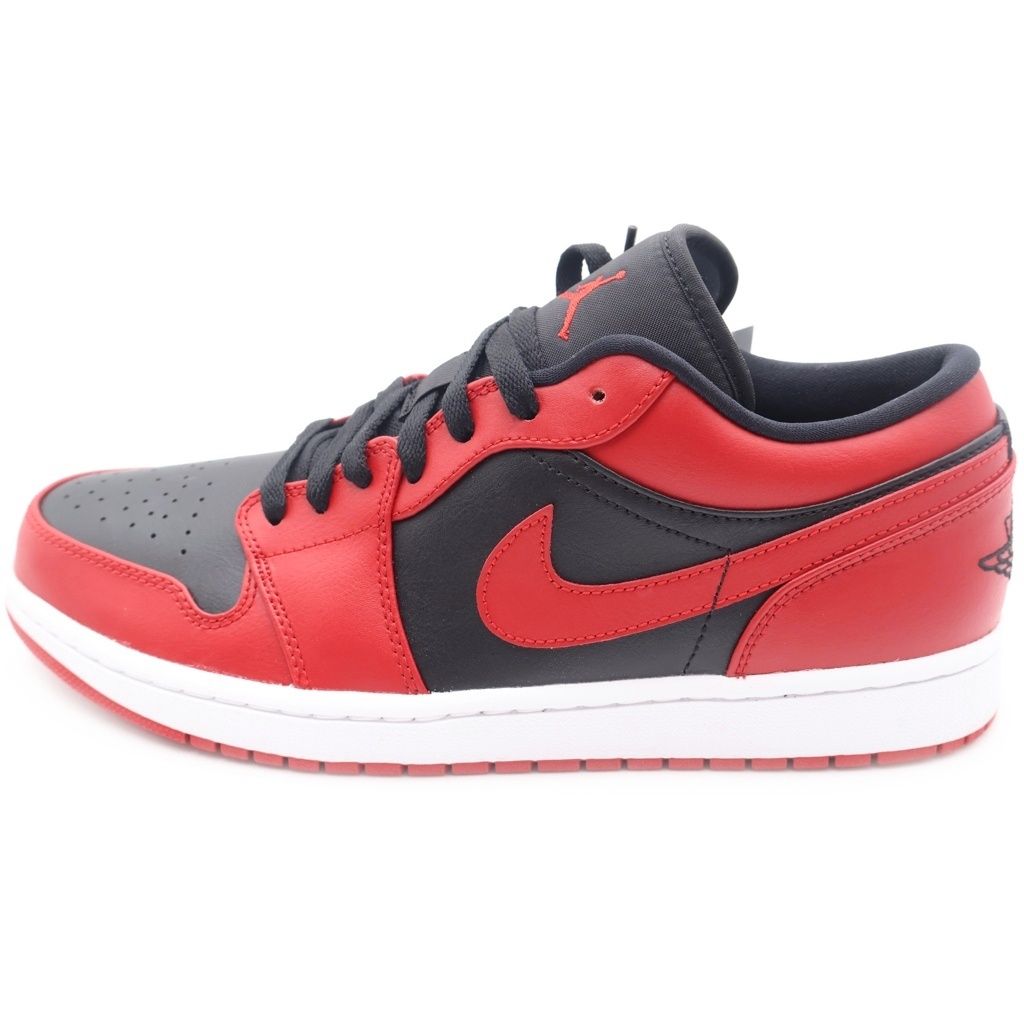 NIKE (ナイキ) AIR JORDAN 1 Low Varsity Red エアジョーダン1 ロー バーシティレッド ローカットスニーカー US10.5/28.5cm レッド 553558 606