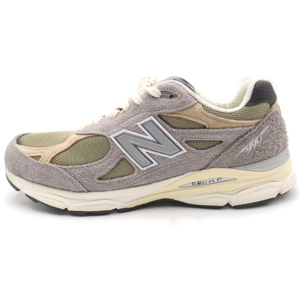 New Balance (ニューバランス) M990TG3 スエード メッシュ ローカットスニーカー グレー US11/29cm
