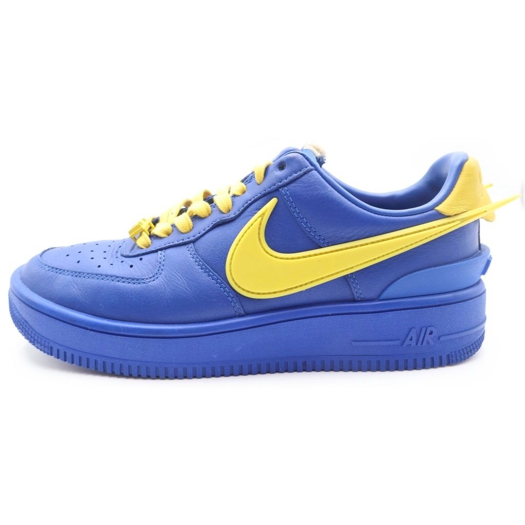 NIKE (ナイキ) ×AMBUSH AIR FORCE 1 LOW SP GAME ROYAL アンブッシュ エアフォース1 ゲーム ロイヤル ローカットスニーカー ブルー/イエロー US8/26cm DV3464-400