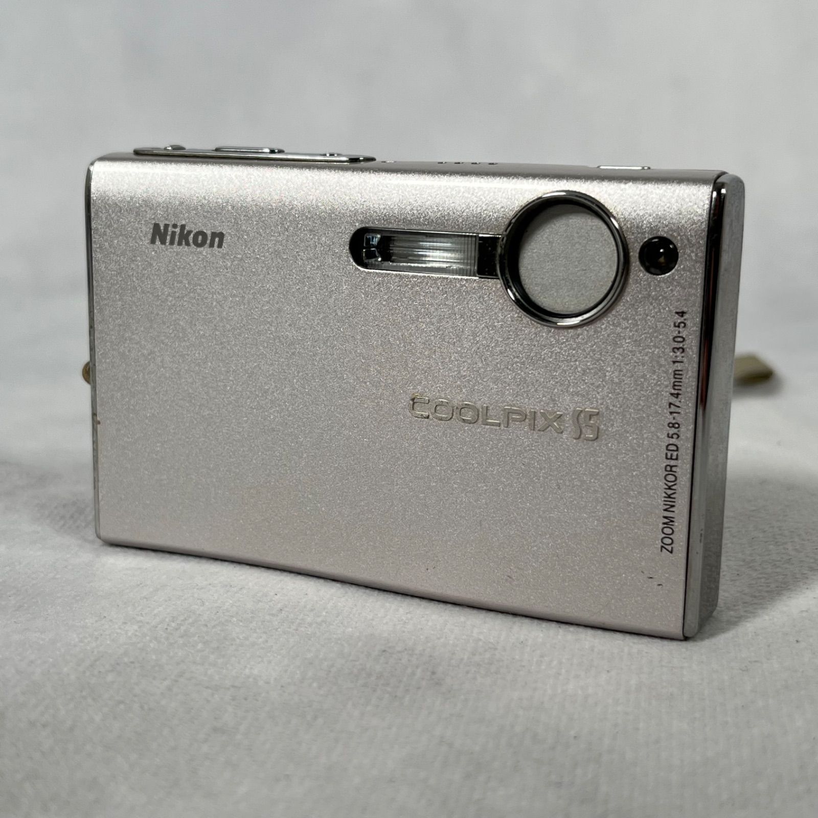 管2605-567】NIKON ニコン COOLPIX S5 シルバー コンパクトデジタル