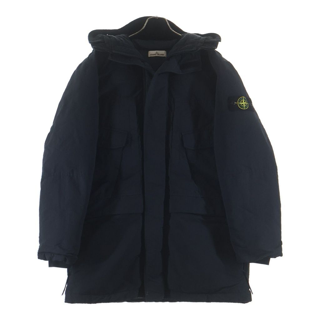 STONE ISLAND (ストーンアイランド) NASLAN DOWN-TC V0029 ナスラン ダウン ナイロン ブラック