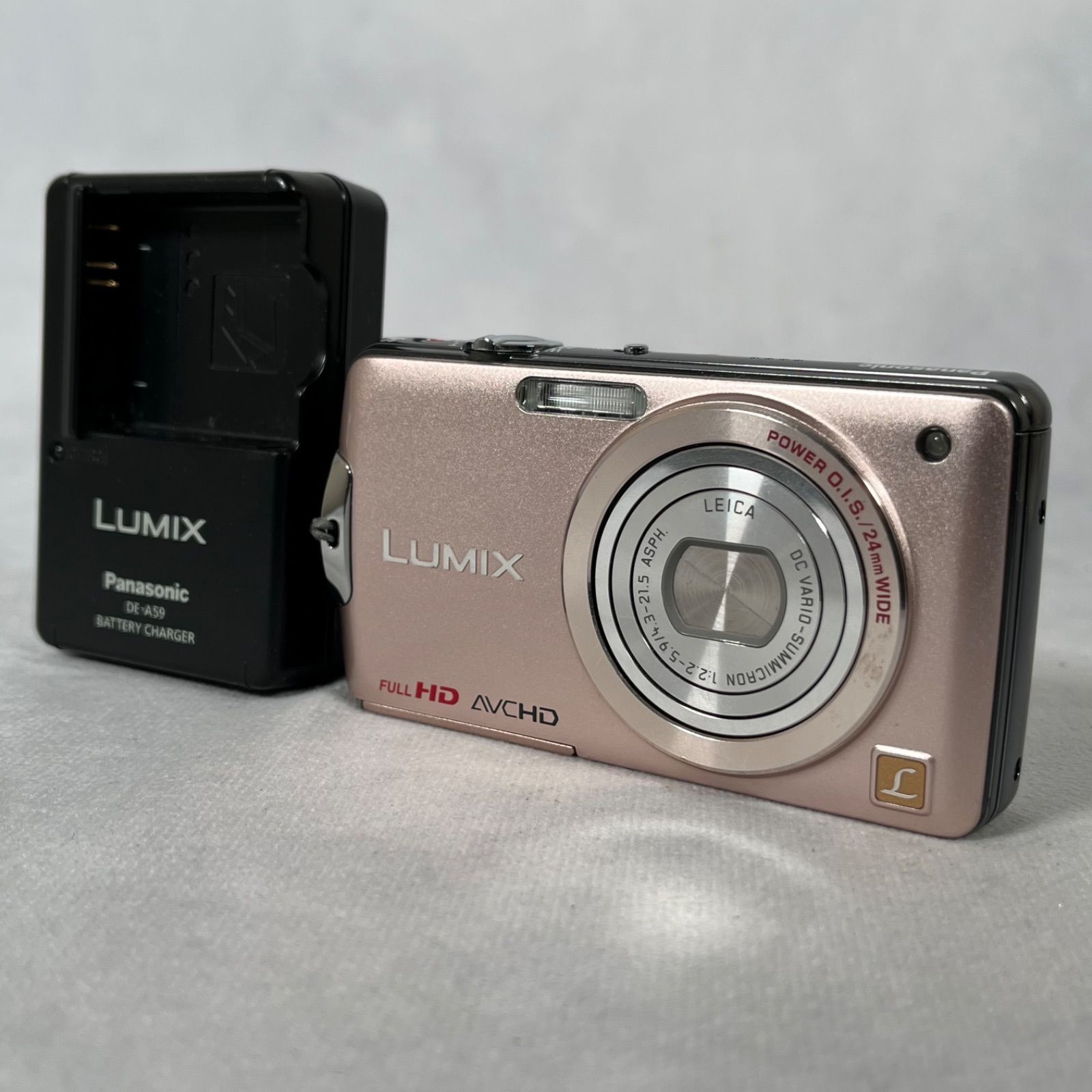 【管2605-415】Panasonic パナソニック LUMIX DMC-FX700 ピンクゴールド 動作未確認 現状渡し