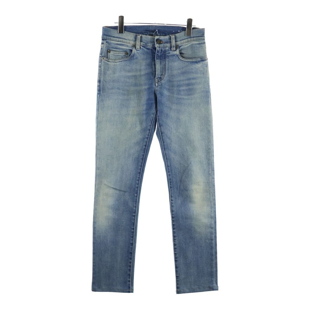 SAINT LAURENT PARIS サンローランパリ 17SS エディ期 ヴィンテージ加工ストレッチデニムパンツ スキニージーンズ 434226 Y850M インディゴ SAINT LAURENT PARIS (サンローランパリ) 17SS エディ期 ヴィンテージ