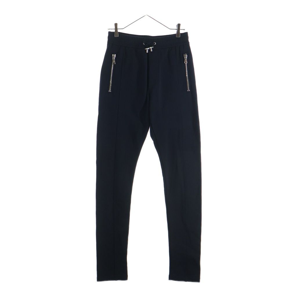 BALMAIN (バルマン) ロゴポケット ドローコード スウェットパンツ ブラック 5462I366