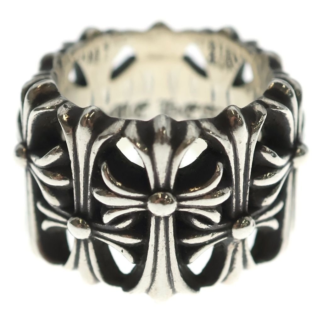 CHROME HEARTS (クロムハーツ) CEMETERY セメタリー クロスリング シルバー BCA339