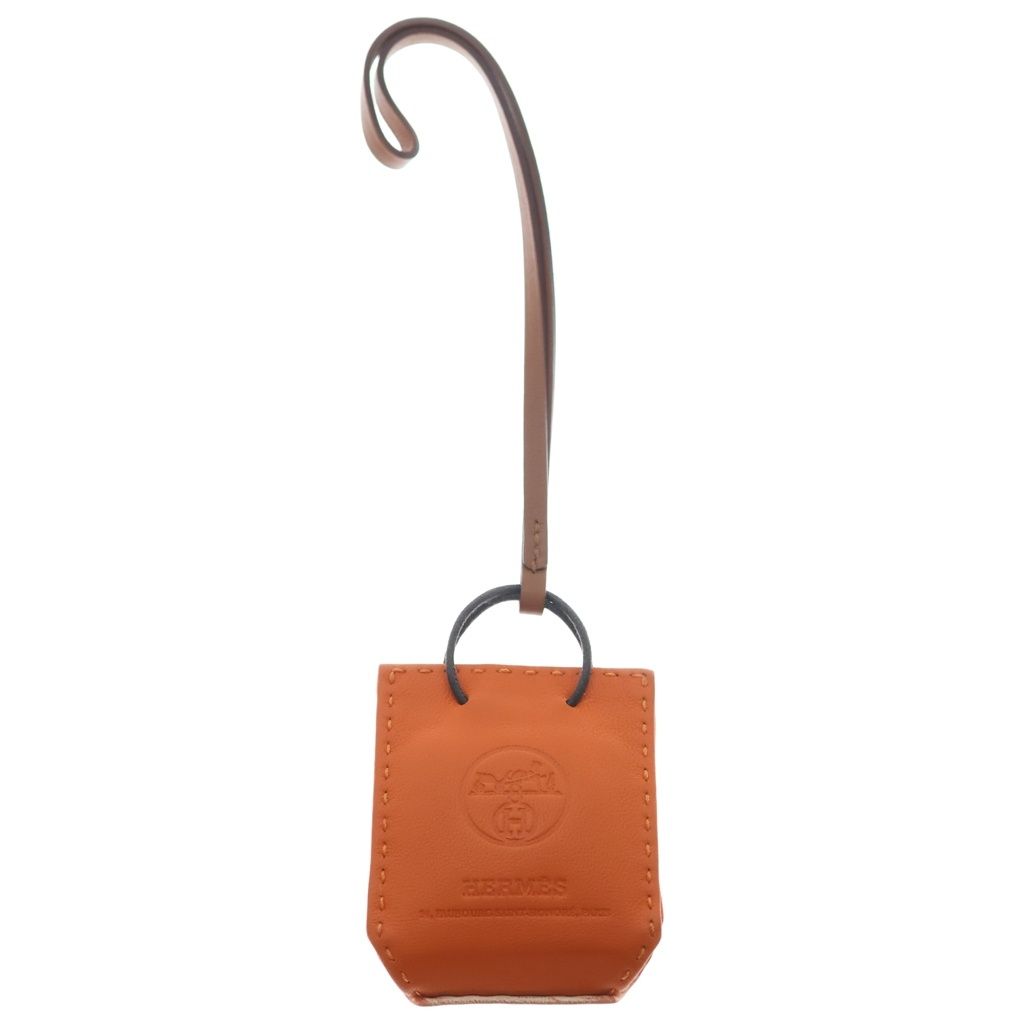HERMES (エルメス) SAC ORANGE サック オランジュ アニョーミロ チャーム D刻印 オレンジ