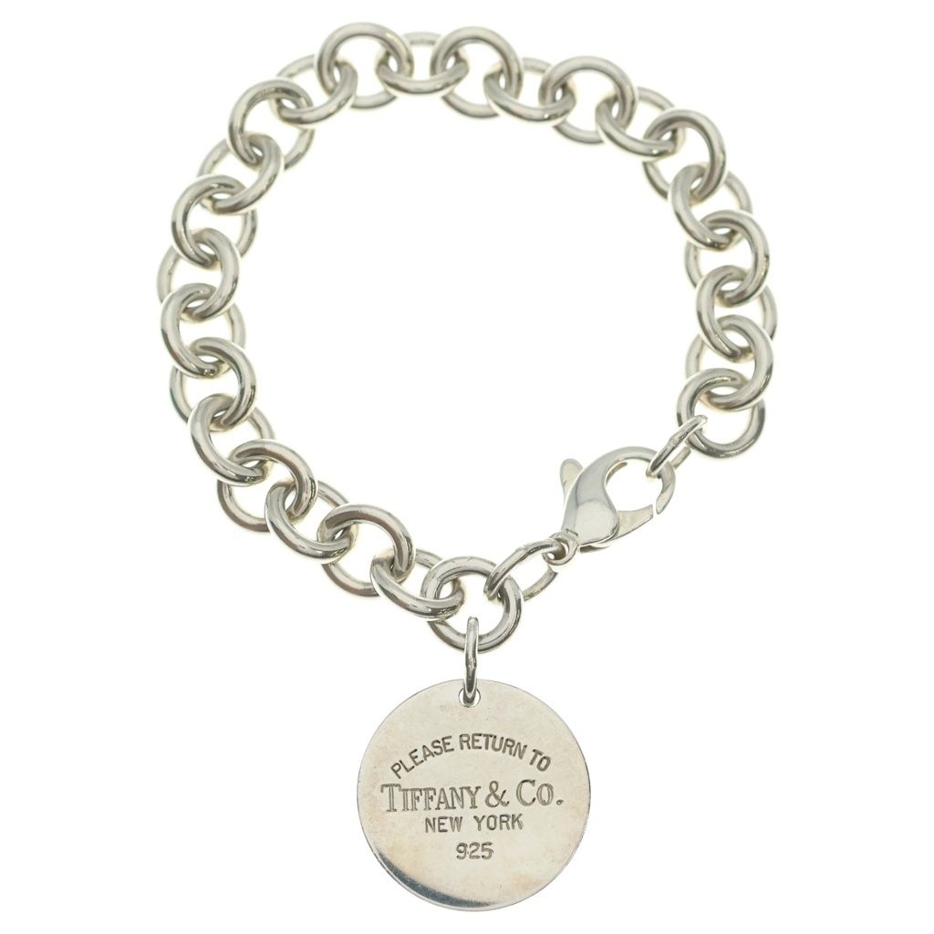 TIFFANY & Co. (ティファニー) リターントゥティファニー ラウンドタグ ブレスレット SV925 シルバー