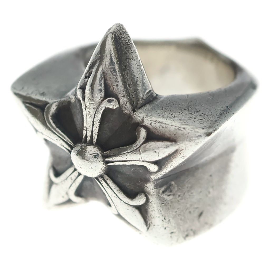 CHROME HEARTS (クロムハーツ) STR LRG RING ラージ スター リング シルバー