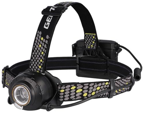 GENTOS(ジェントス) LED ヘッドライト 470?800ルーメン ヘッドウォーズ HLP-2501/HLP-2502/HLP-2503/HLP-2504 単3電池・専用充電池 プロユース向け送料無料 dbb91ac2