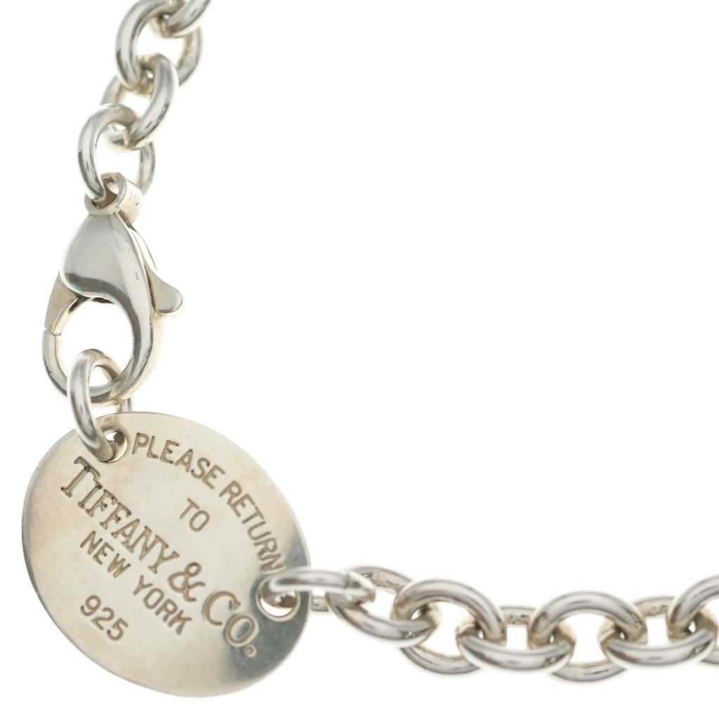 TIFFANY & Co. (ティファニー) リターントゥティファニー オーバルタグ ネックレス SV925 シルバー