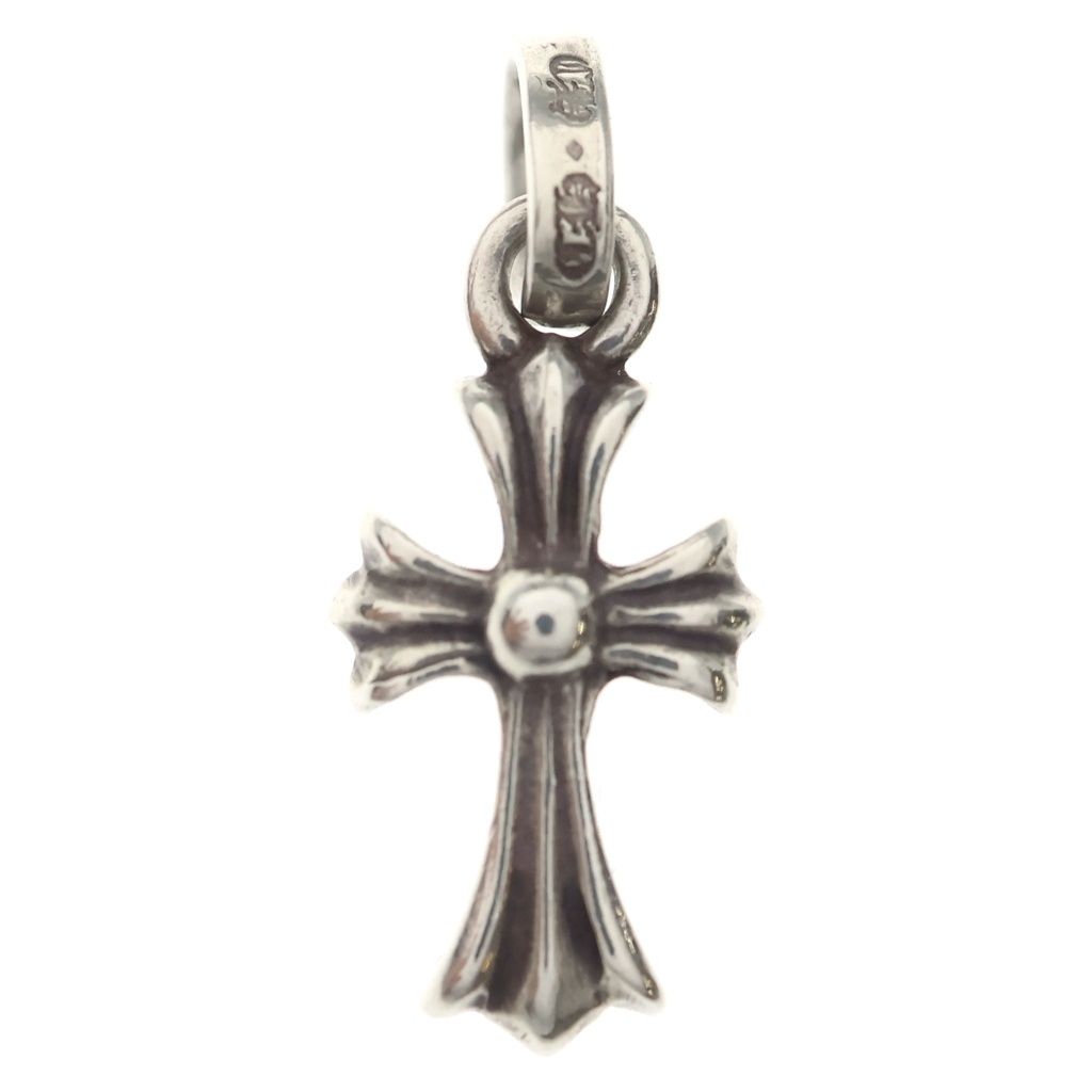 CHROME HEARTS (クロムハーツ) CRS BBYFAT ベイビーファットクロス ペンダントトップ シルバー BCA237
