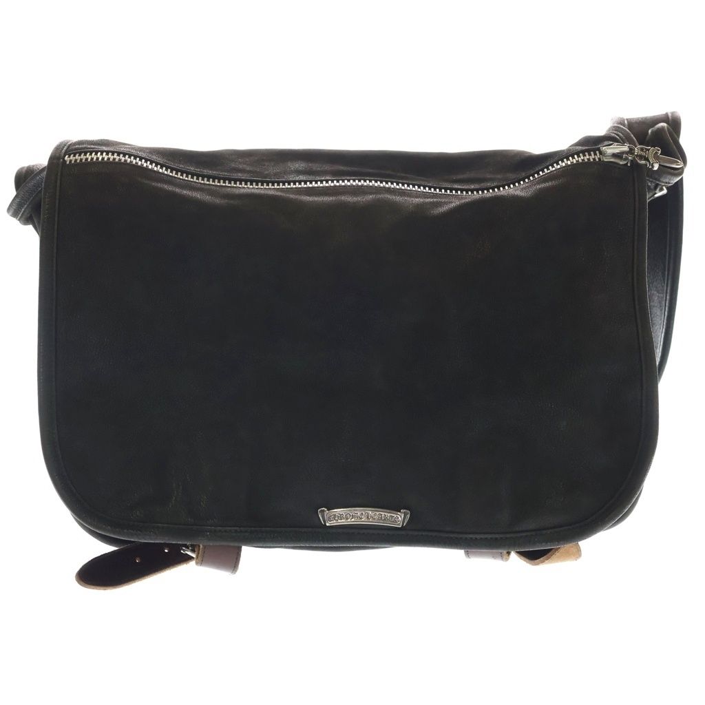 CHROME HEARTS (クロムハーツ) SHOULDER BAG-SM ガンスリンガーストラップレザーショルダーバッグ