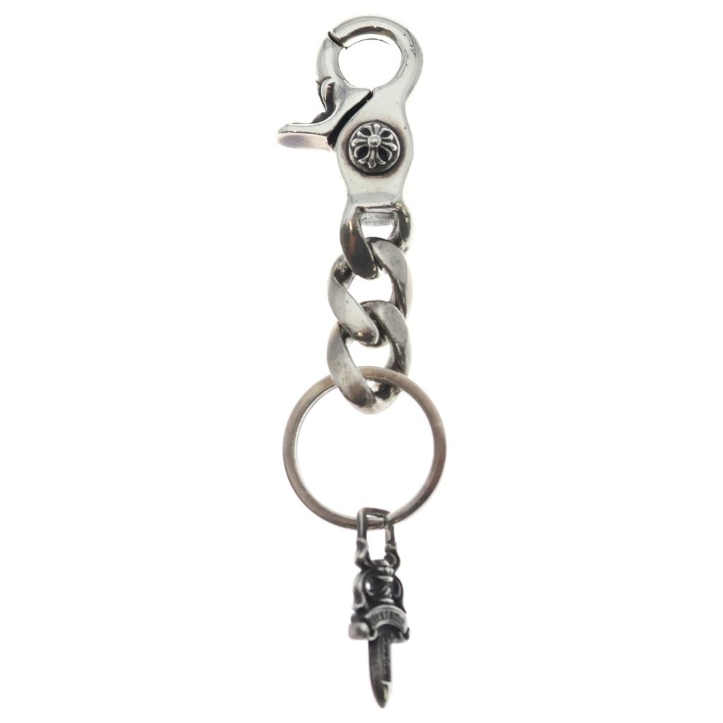 CHROME HEARTS (クロムハーツ) CLP CHN CLASSIC-S/ショートクラシックリンク キーチェーン シルバー BCA070