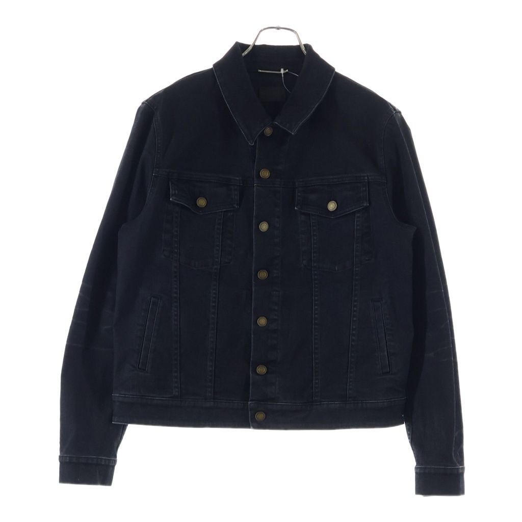 SAINT LAURENT PARIS (サンローランパリ) デニム トラッカージャケット ブラック 597064