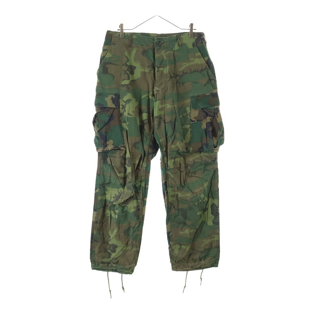 VINTAGE (ヴィンテージ) 70S VINTAGE U.S.ARMY ERDL CARGO PANTS ヴィンテージ ユーエスアーミー 米国陸軍 グリーンリーフカモ リップストップ カーゴパンツ グリーン