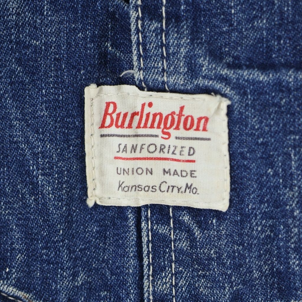 VINTAGE (ヴィンテージ) 40-50S VINTAGE BURLINGTON DENIM COVERALL