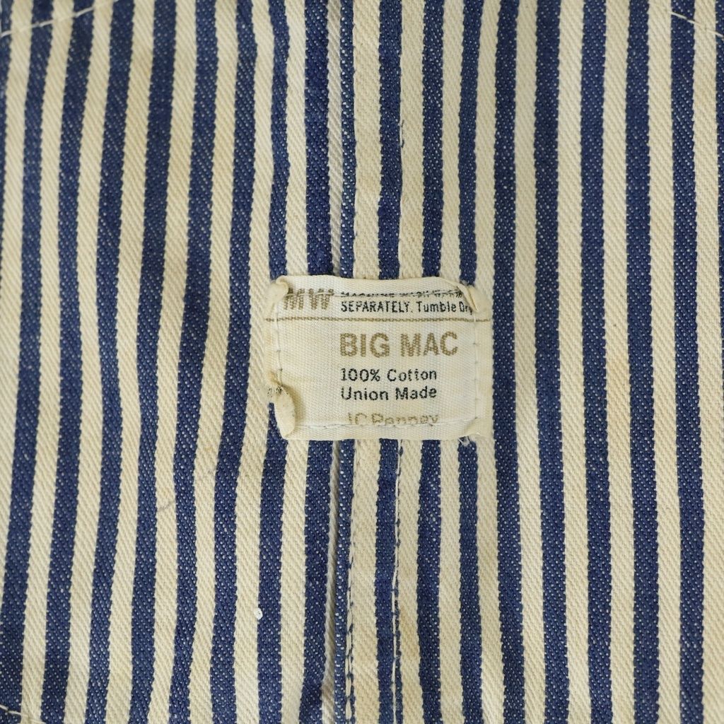 VINTAGE (ヴィンテージ) 70S VINTAGE BIC MAC JC PENNY HICKORY DENIM