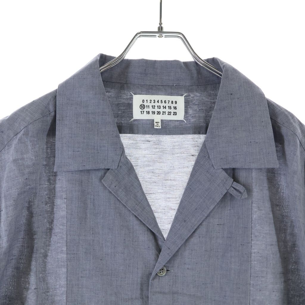 Maison Margiela 半袖ボーリングシャツ イタリア製 Maison Margiela 半袖ボーリングシャツ イタリア製 Maison Margiela