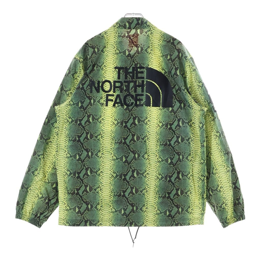 SUPREME (シュプリーム) 18AW×THE NORTH FACE Snakeskin Taped Seam Coaches Jacket ザ ノースフェイス スネークスキン テープド シーム コーチジャケット NP11803I グリーン