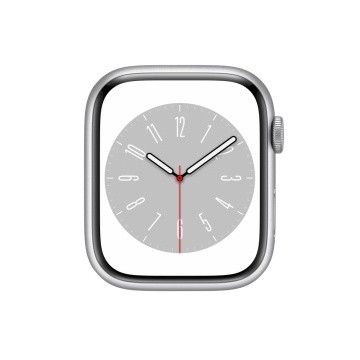 Apple Watch Series8 32GB 45mm GPS MP6N3J/A シルバーアルミニウムケース (バンド無し)　Bランク バッテリー80%以上
