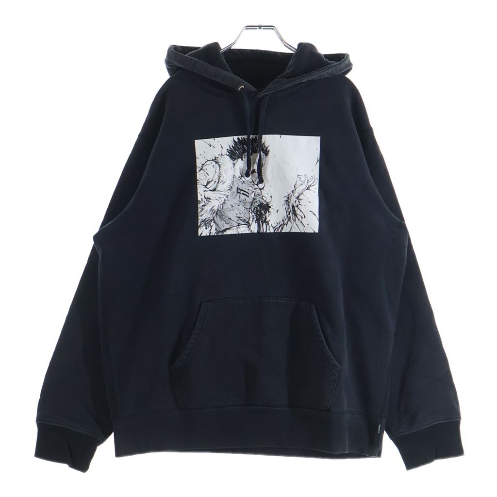 SUPREME (シュプリーム) 17AW AKIRA Arm Hooded Sweatshirt アキラ アーム プルオーバースウェットパーカー フーディー ブラック
