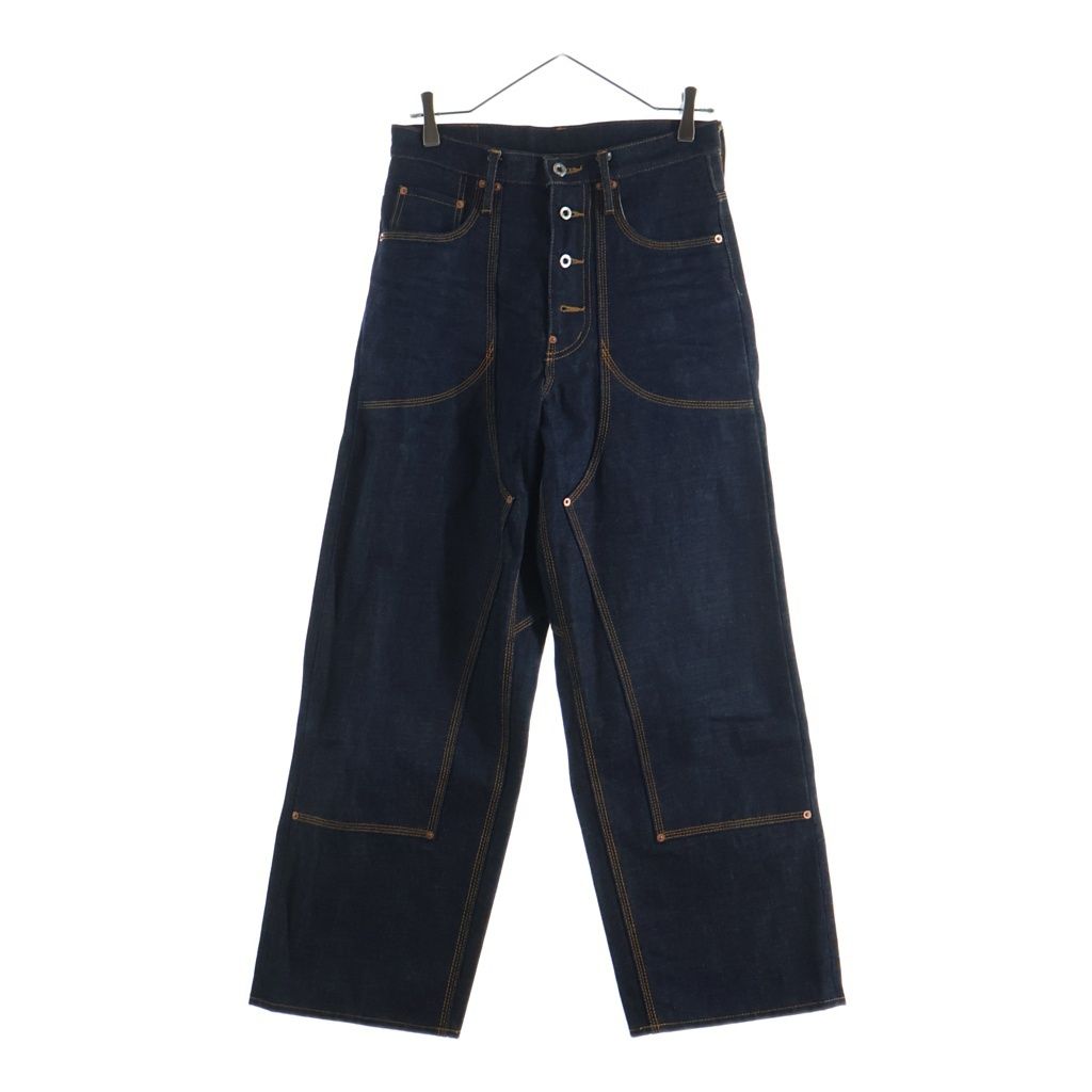 SUGARHILL (シュガーヒル) 24AW CLASSIC DOUBLE KNEE DENIM PANTS クラシックダブルニーデニムパンツ インディゴ CLASS003