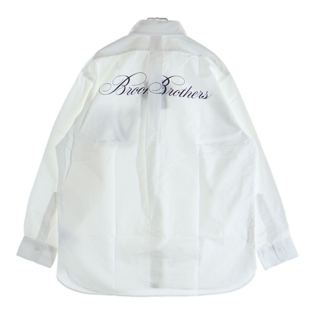 BROOKS BROTHERS (ブルックス ブラザーズ) ×VA. SUPIMA COTTON OXFORD DRESS SHIRT ヴイエー スーピマコトン 長袖オックスフォードドレスシャツ ホワイト VBG-16170-C