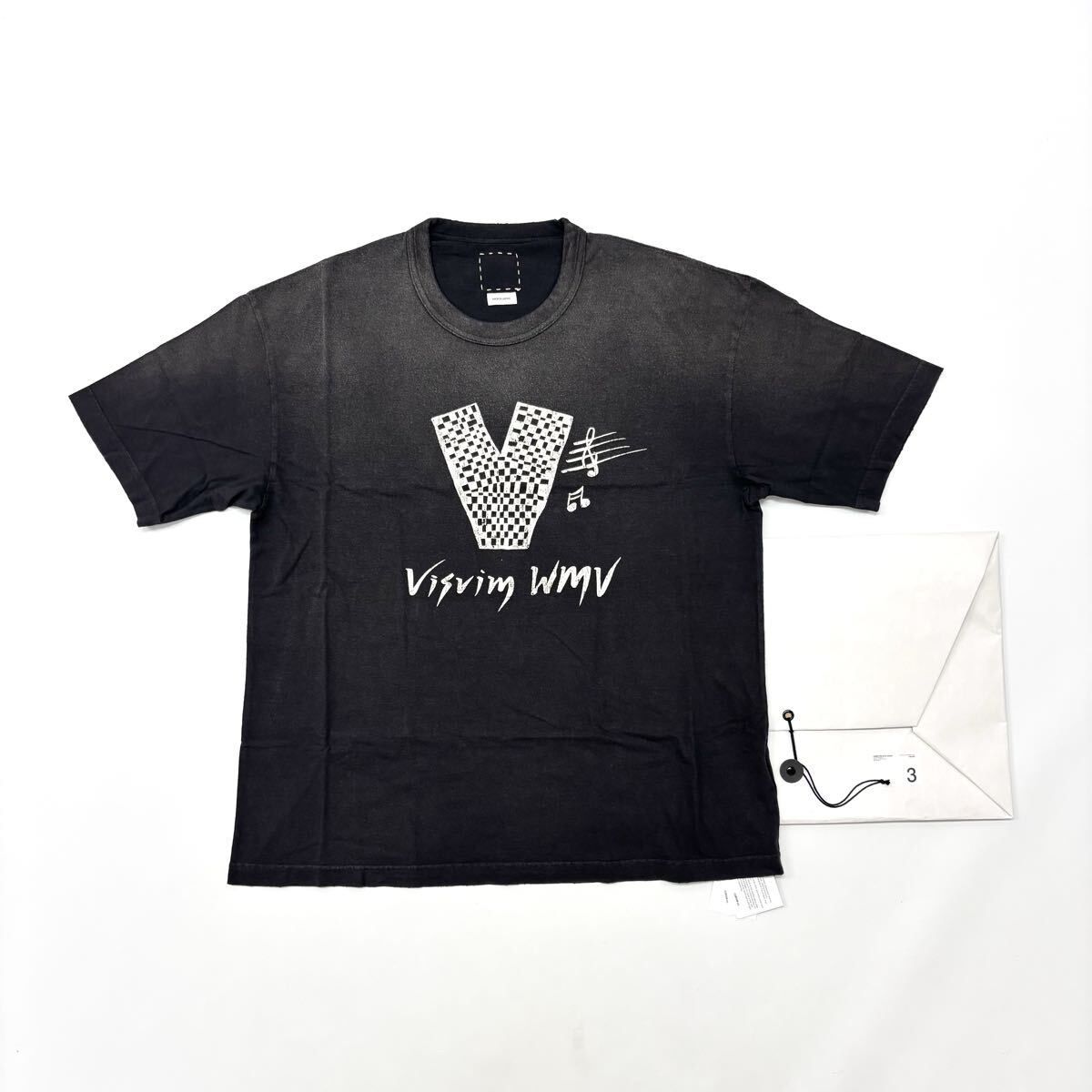 25ss 2025 新品 VISVIM ビズビム JUMBO TEE S/S V CRASH 0125105010014