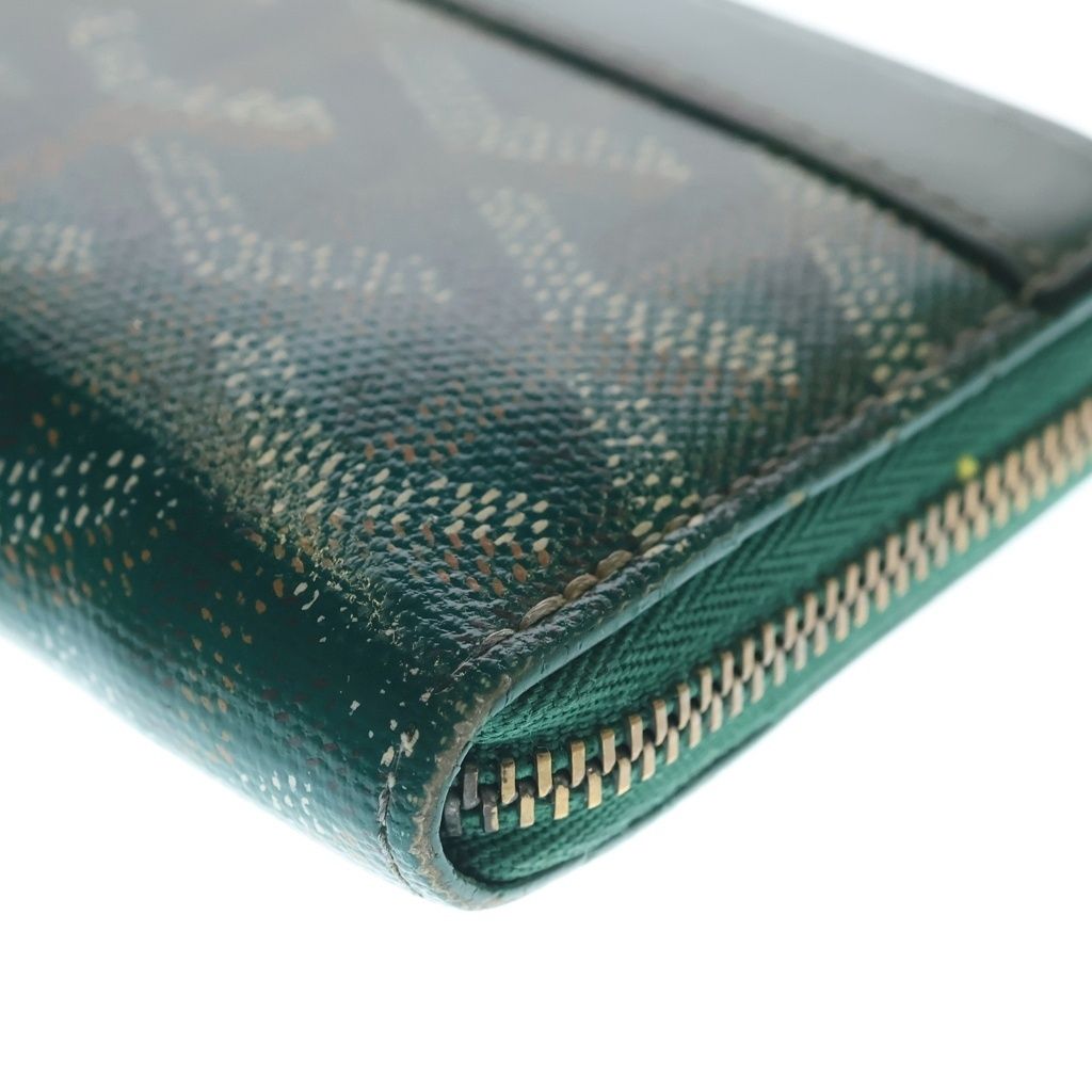 GOYARD (ゴヤール) マティニョン PM ウォレット コインケース グリーン