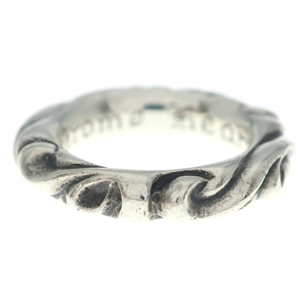CHROME HEARTS (クロムハーツ) SCRL BAND スクロールバンド リング シルバー BCA351
