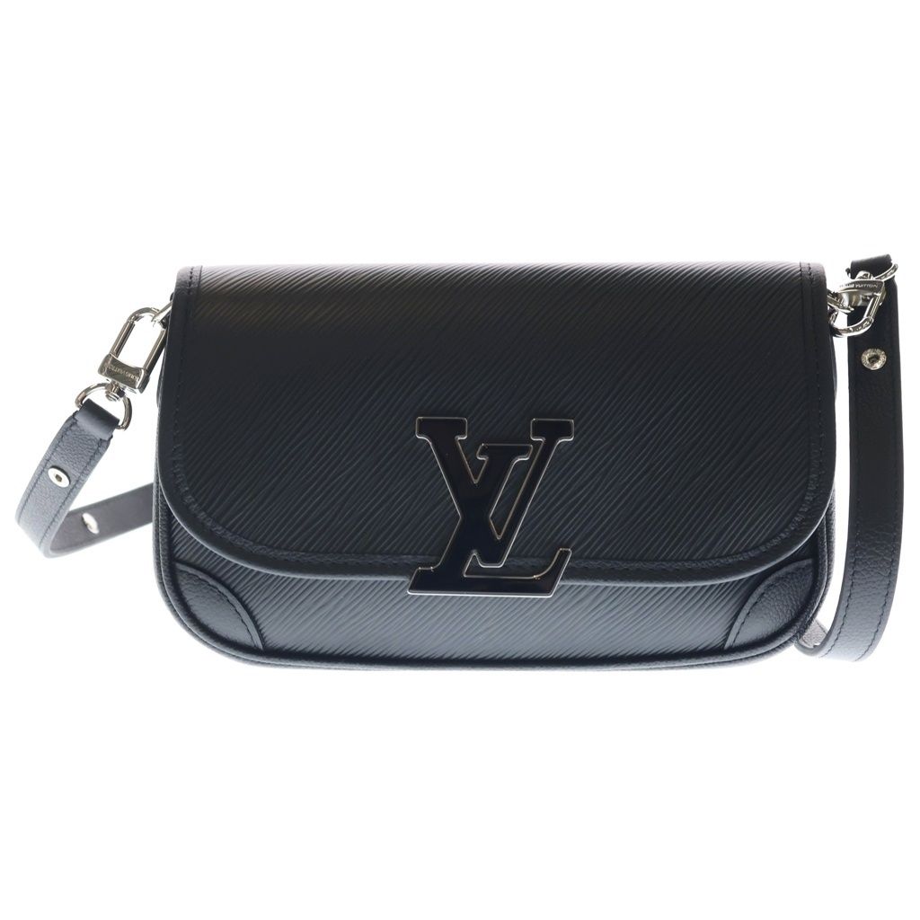 LOUIS VUITTON (ルイヴィトン) ビュシNM エピ レザー ショルダーバッグ M59386 ノワール/ブルーベリー ブラック/パープル