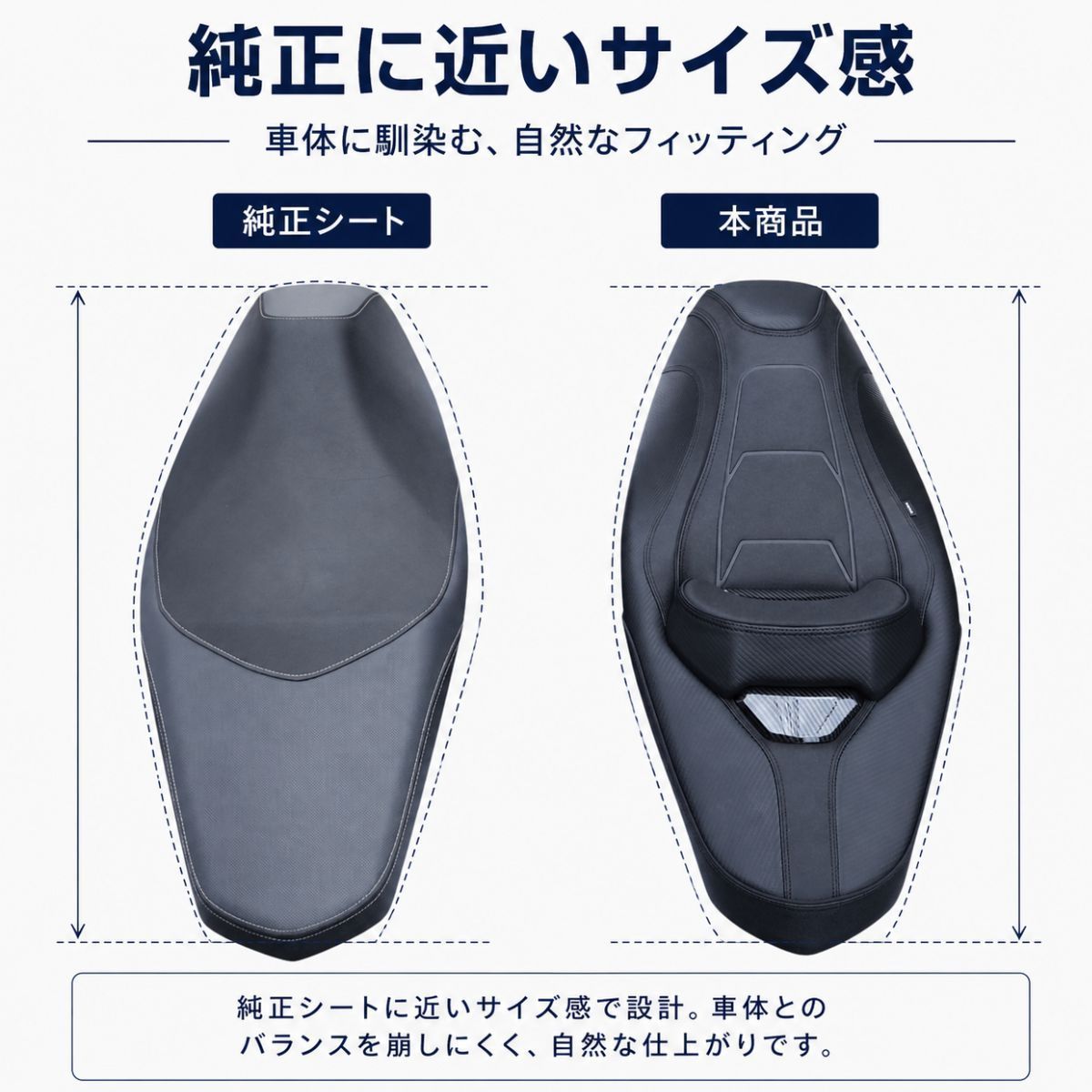 浅倉商事：PCX【8BJ-JK05・後期モデル】用 タックロール ローダウン
