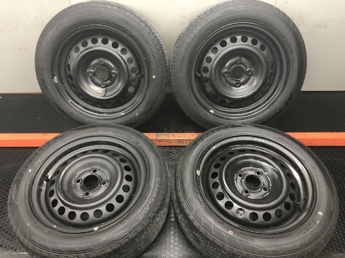 DL EC204 185/60R15】夏タイヤ【スチールホイール/鉄ホイール 15インチ
