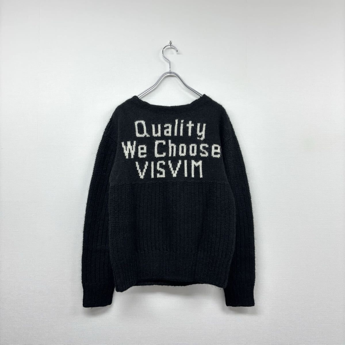 25ss 2025 良品 VISVIM ビズビム BOATNECK KNIT ボートネック ニット 