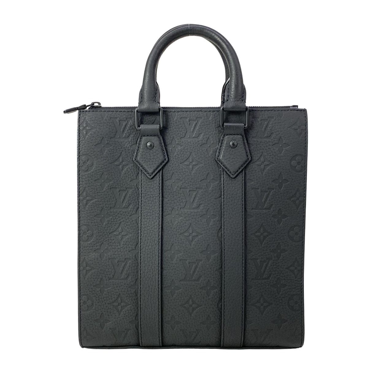LOUIS VUITTON(ルイヴィトン) ハンドバッグ トリヨンモノグラム サックプラクロス M21884 ノワール レザー、牛革