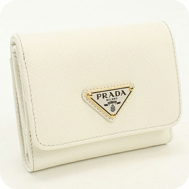 プラダ PRADA 財布 レディース 1MH043 QHH F0009 サフィアーノトライアングル 財布