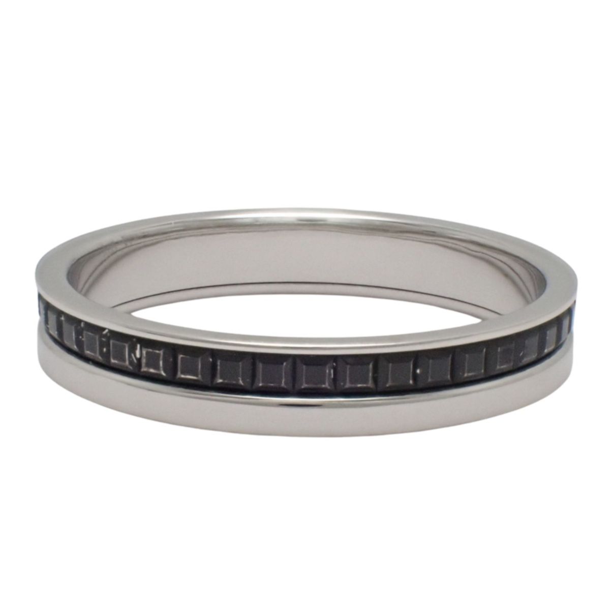 Boucheron(ブシュロン) QUATRE BLACK EDITIONキャトル リング ハーフ 