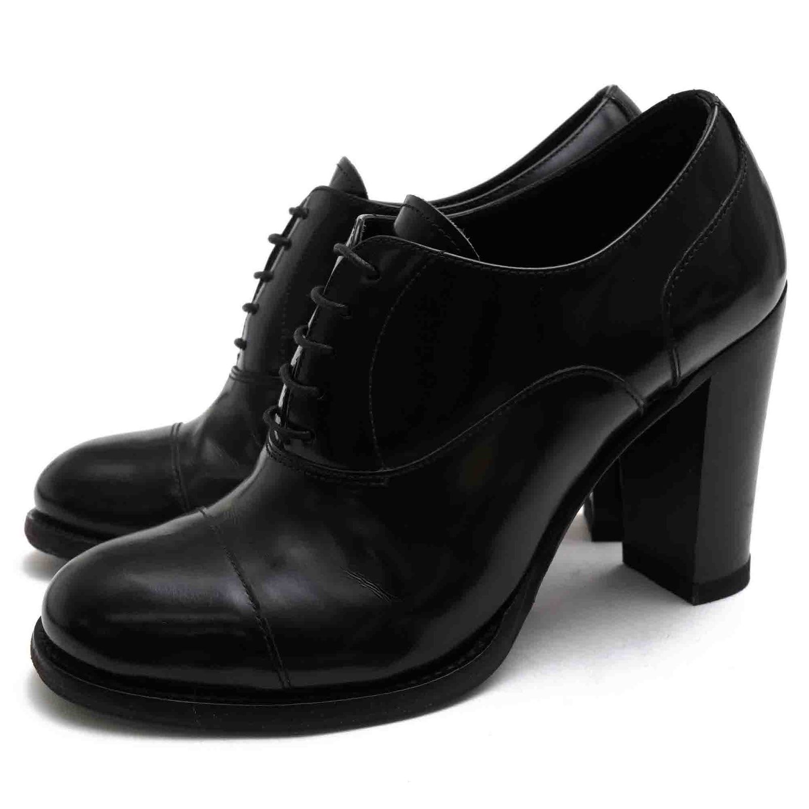 チャーチ／Church's パンプス シューズ 靴 レディース 女性 女性用 レザー 革 本革 ブラック 黒 DE0063 CONSUL HEEL コンサル キャップトゥ ハイヒール